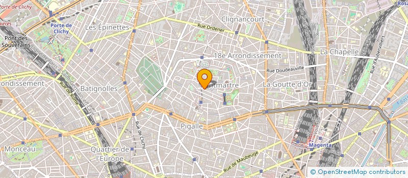 localisation de l'entreprise MONSIEUR JEROME MAHIEUX  PARIS