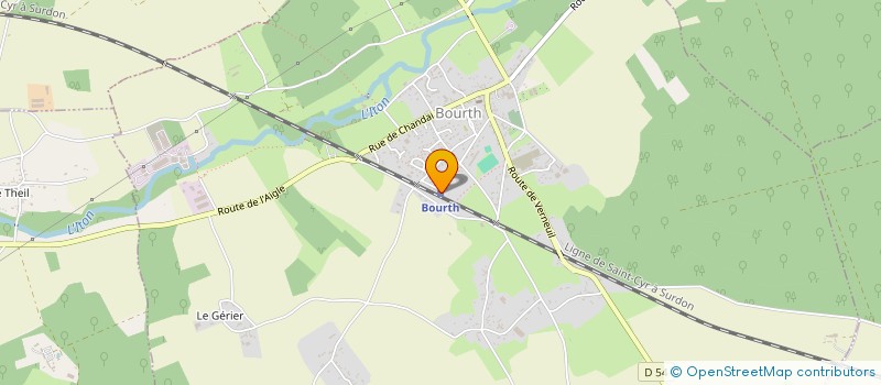 localisation de l'entreprise MONSIEUR JEROME MAILLOT  BOURTH