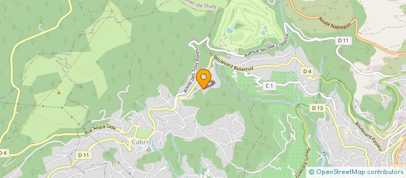 localisation de l'entreprise MONSIEUR JEROME MAINGRET  CABRIS