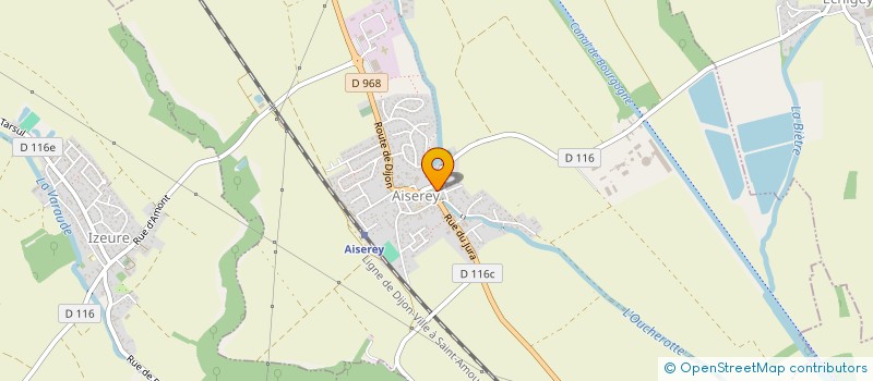 localisation de l'entreprise MONSIEUR JEROME MAIRET  AISEREY