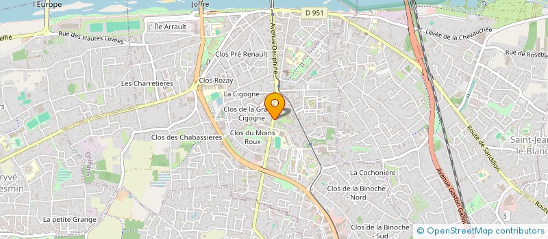 localisation de l'entreprise MONSIEUR JEROME MAISON  ORLEANS