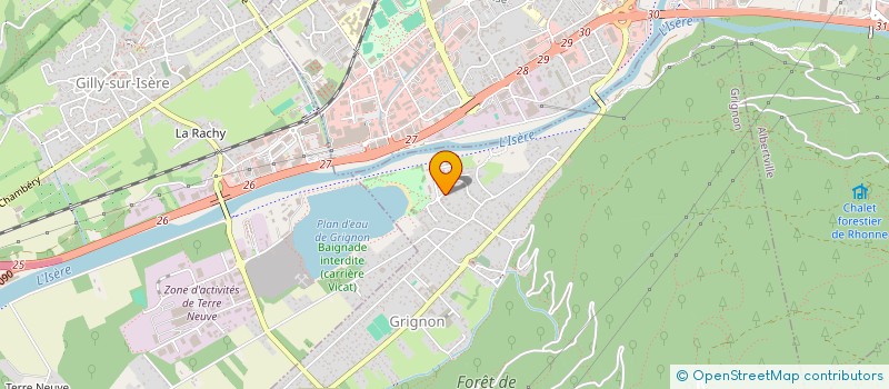 localisation de l'entreprise MONSIEUR JEROME MAITRE  GRIGNON