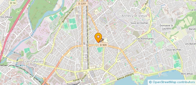 localisation de l'entreprise MONSIEUR JEROME MALASSIGNE à ANNECY