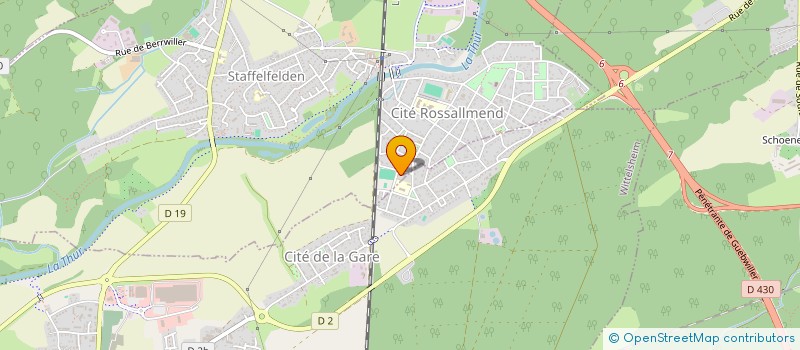 localisation de l'entreprise MONSIEUR JEROME MALDONADO à STAFFELFELDEN