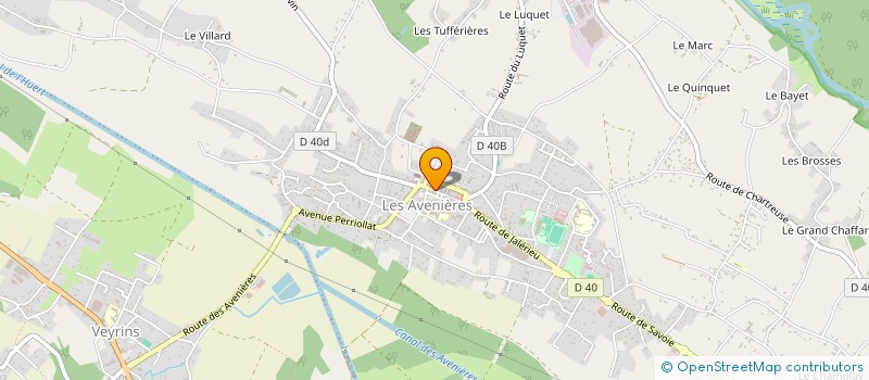 localisation de l'entreprise MONSIEUR JEROME MALESKI  LES AVENIERES VEYRINS-THUELLIN
