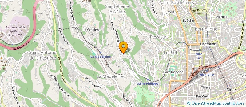 localisation de l'entreprise MONSIEUR JEROME MALET à NICE