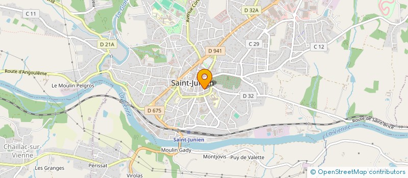 localisation de l'entreprise MONSIEUR JEROME MALIGE à SAINT-JUNIEN