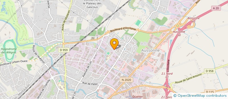 localisation de l'entreprise MONSIEUR JEROME MALLEM  MONTAUBAN