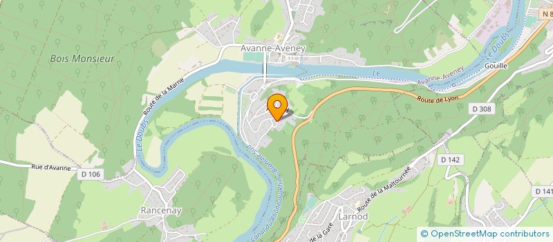 localisation de l'entreprise MONSIEUR JEROME MALLEN  FONTAIN