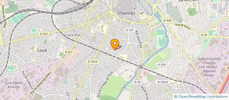 localisation de l'entreprise MONSIEUR JEROME MALNOU à CHARTRES