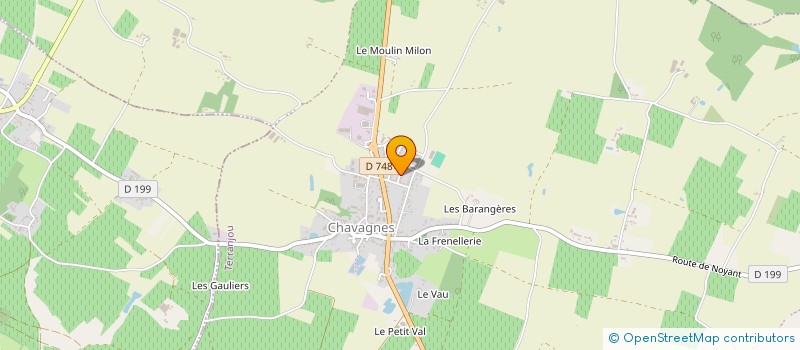 localisation de l'entreprise MONSIEUR JEROME MANCEAU  TERRANJOU