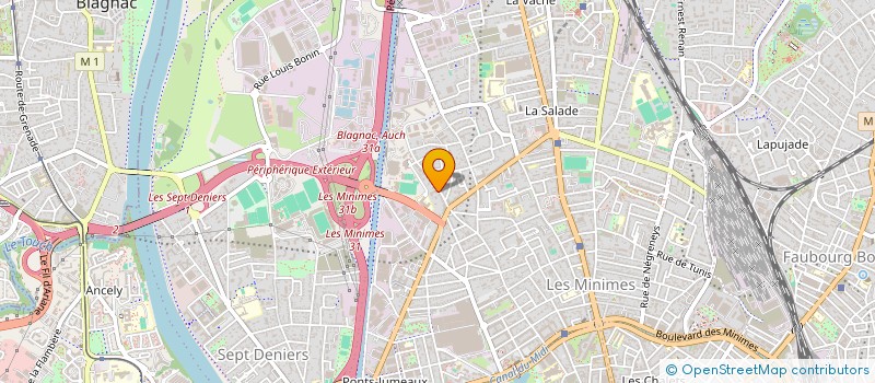 localisation de l'entreprise MONSIEUR JEROME MANCES  TOULOUSE