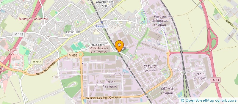 localisation de l'entreprise MONSIEUR JEROME MANIER à LESQUIN