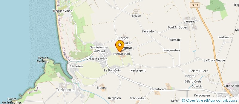 localisation de l'entreprise MONSIEUR JEROME MAO  PLONEVEZ-PORZAY