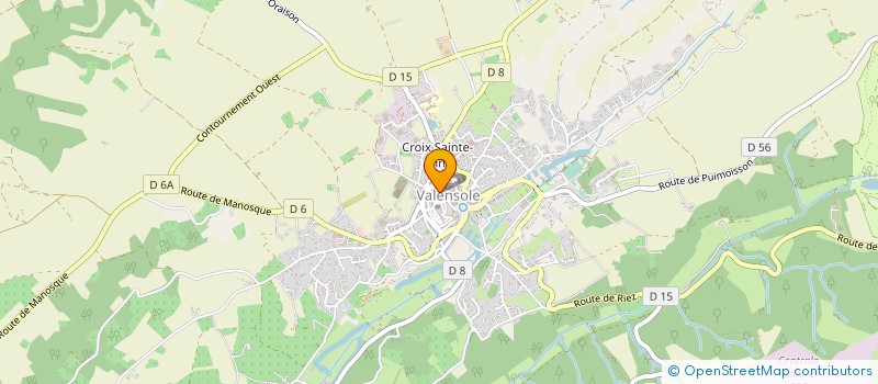 localisation de l'entreprise MONSIEUR JEROME MARAINI à VALENSOLE