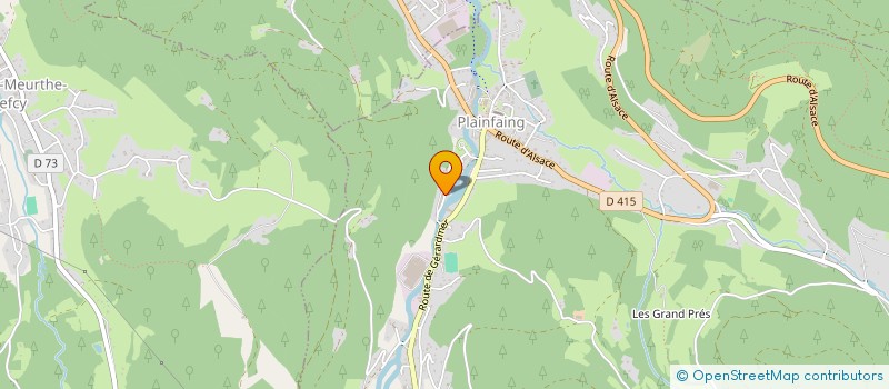 localisation de l'entreprise MONSIEUR JEROME MARCHAL  PLAINFAING