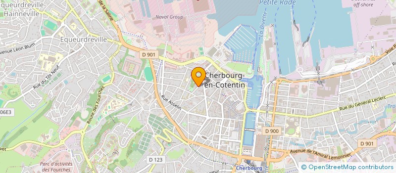 localisation de l'entreprise MONSIEUR JEROME MARCHAND  CHERBOURG-EN-COTENTIN