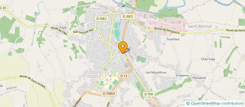 localisation de l'entreprise MONSIEUR JEROME MARCHESSEAU  SAINT-ANDRE-DE-LIDON