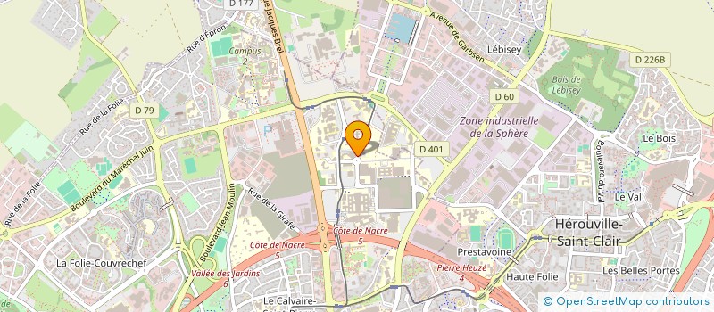 localisation de l'entreprise MONSIEUR JEROME MARCHIS à CAEN