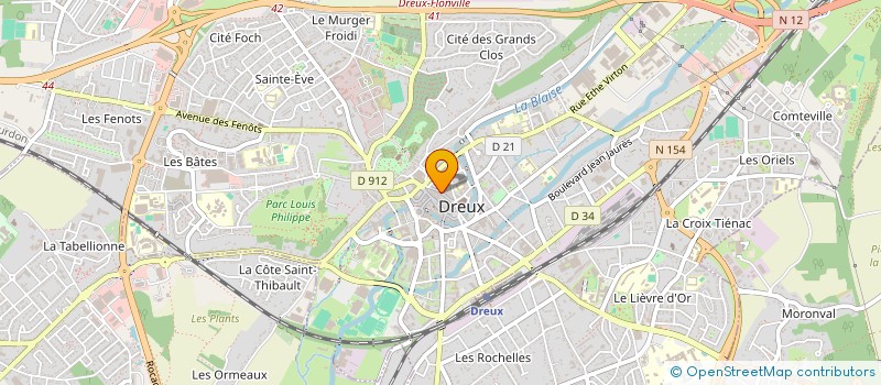 localisation de l'entreprise MONSIEUR JEROME MARECHAL à DREUX