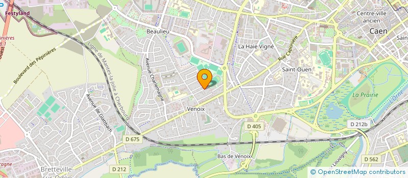localisation de l'entreprise MONSIEUR JEROME MAREL à CAEN