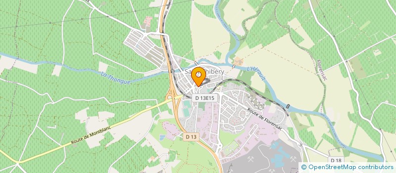 localisation de l'entreprise MONSIEUR JEROME MARGARIT  SAINT-THIBERY