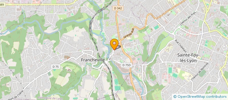 localisation de l'entreprise MONSIEUR JEROME MARIAUD à FRANCHEVILLE