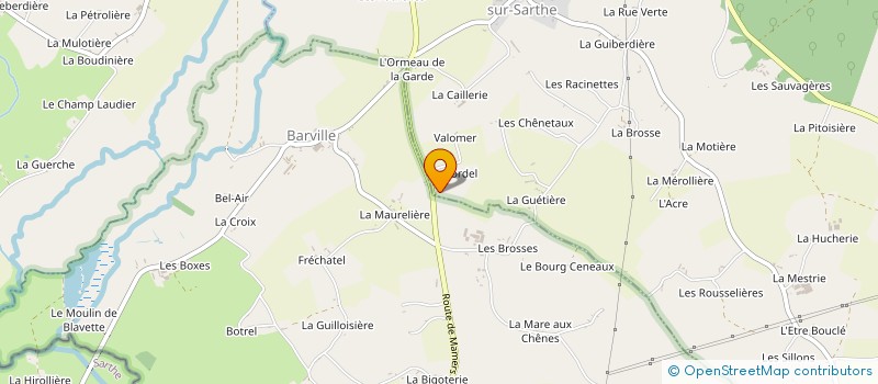 localisation de l'entreprise MONSIEUR JEROME MARIN à BARVILLE
