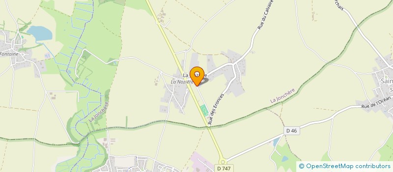 localisation de l'entreprise MONSIEUR JEROME MARMIN  LA JONCHERE