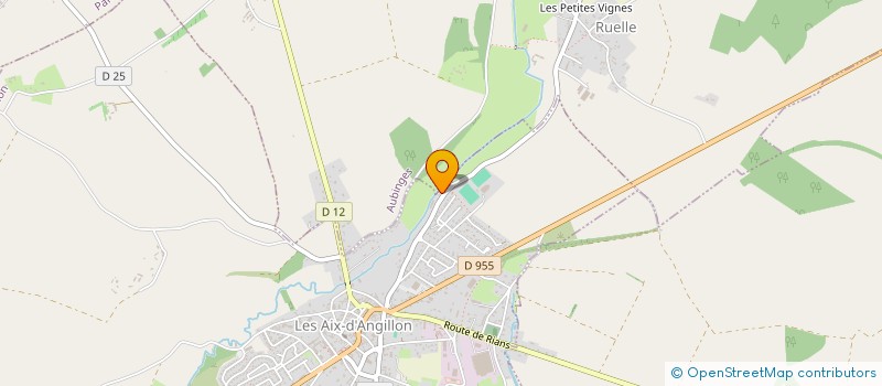 localisation de l'entreprise MONSIEUR JEROME MARQUET  LES AIX-D'ANGILLON