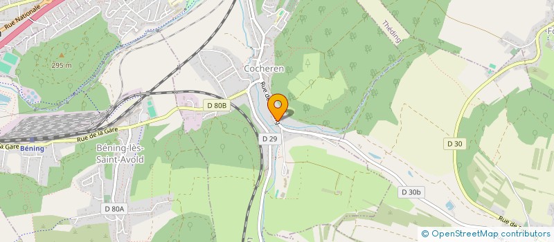 localisation de l'entreprise MONSIEUR JEROME MARTIN  COCHEREN