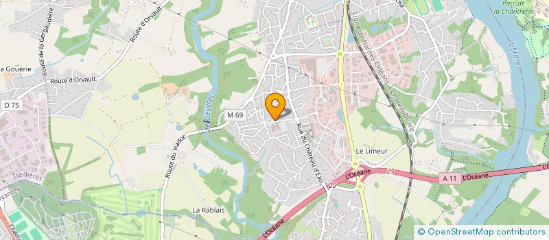 localisation de l'entreprise MONSIEUR JEROME MARTIN  LA CHAPELLE-SUR-ERDRE