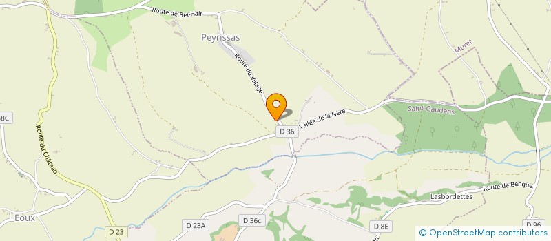 localisation de l'entreprise MONSIEUR JEROME MARTIN  PEYRISSAS