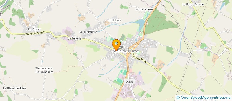 localisation de l'entreprise MONSIEUR JEROME MARTIN ALBERT THIBEAUD à ATHIS-VAL DE ROUVRE
