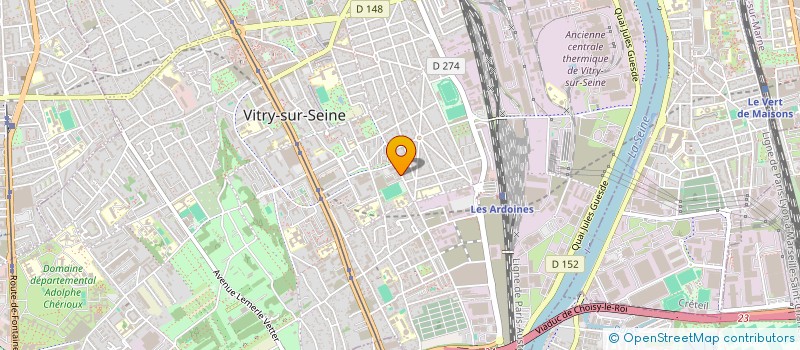 localisation de l'entreprise MONSIEUR JEROME MARTINI à VITRY-SUR-SEINE