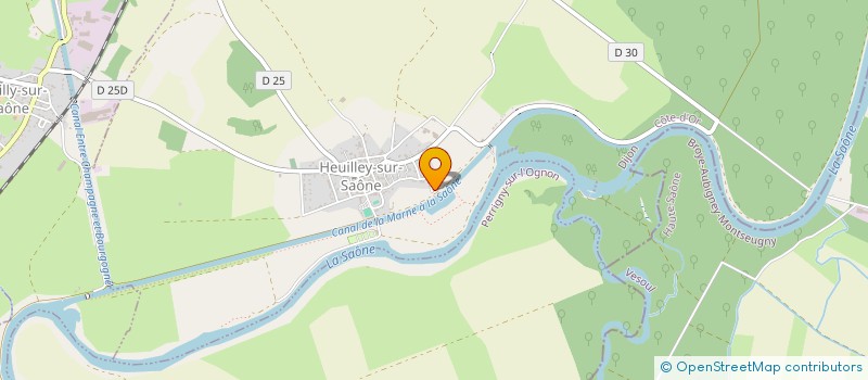 localisation de l'entreprise MONSIEUR JEROME MARTINI  HEUILLEY-SUR-SAONE