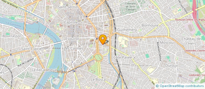 localisation de l'entreprise MONSIEUR JEROME MARTY à TOULOUSE