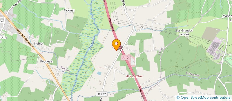 localisation de l'entreprise MONSIEUR JEROME MASSIAS  LAPOUYADE