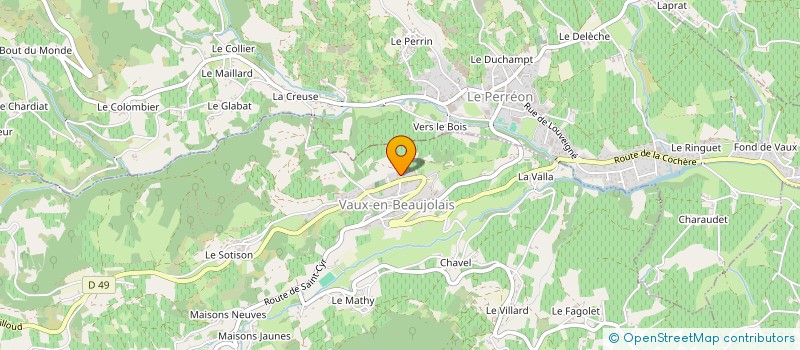 localisation de l'entreprise MONSIEUR JEROME MATHON à SAINT-ETIENNE-LA-VARENNE
