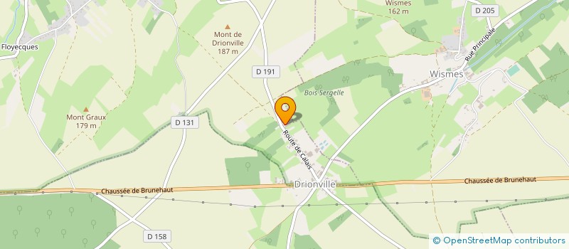 localisation de l'entreprise MONSIEUR JEROME MAUFFET  VAUDRINGHEM