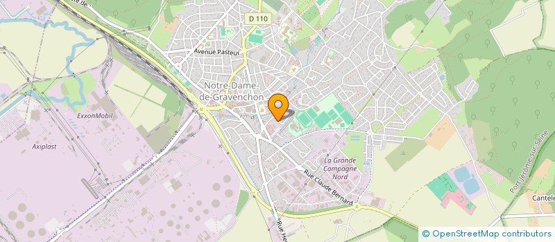 localisation de l'entreprise MONSIEUR JEROME MAUPU  PORT-JEROME-SUR-SEINE