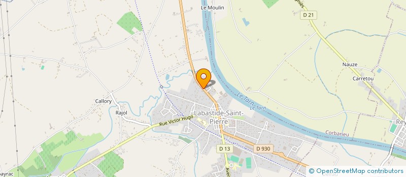 localisation de l'entreprise MONSIEUR JEROME MAURICE  LABASTIDE-SAINT-PIERRE