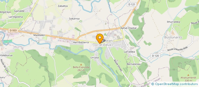 localisation de l'entreprise MONSIEUR JEROME MAY  ESTERENCUBY