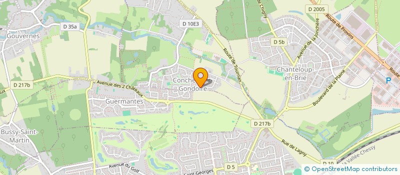 localisation de l'entreprise MONSIEUR JEROME MAYORAL  CONCHES-SUR-GONDOIRE