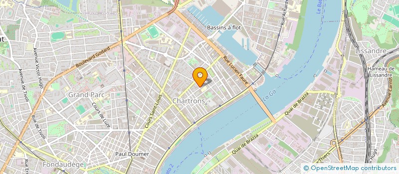 localisation de l'entreprise MONSIEUR JEROME MAYSONNAVE  BORDEAUX