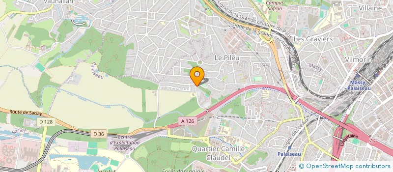 localisation de l'entreprise MONSIEUR JEROME MAZAL à PALAISEAU