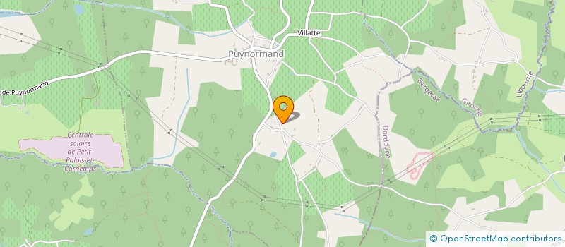 localisation de l'entreprise MONSIEUR JEROME MAZEAU  PUYNORMAND