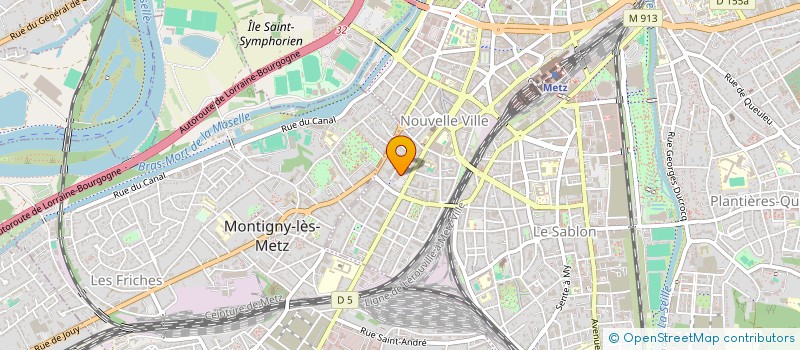 localisation de l'entreprise MONSIEUR JEROME MAZZALOVO  METZ