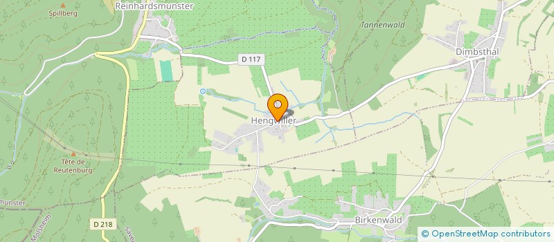 localisation de l'entreprise MONSIEUR JEROME MELIGNON  HENGWILLER