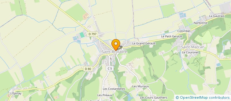 localisation de l'entreprise MONSIEUR JEROME MELIN  PONTORSON